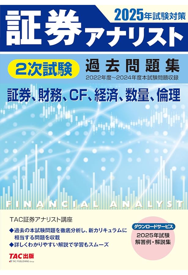 2024年度証券アナリストテキスト・過去問題集 証券アナリスト 2次試験過去問題集 2024年試験対策 [証券、財務、CF